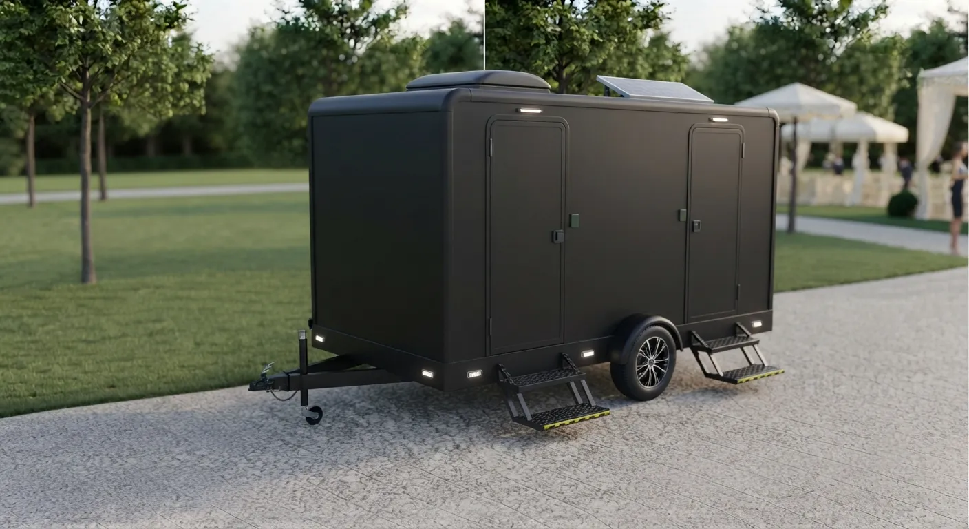 2 Stall Restroom Trailer in Sparks, NV
