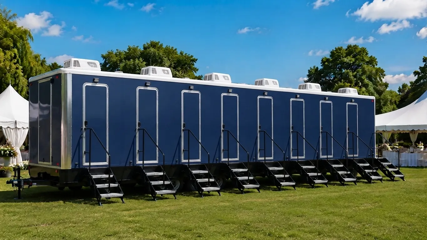 8 Stall Restroom Trailer in Sparks, NV