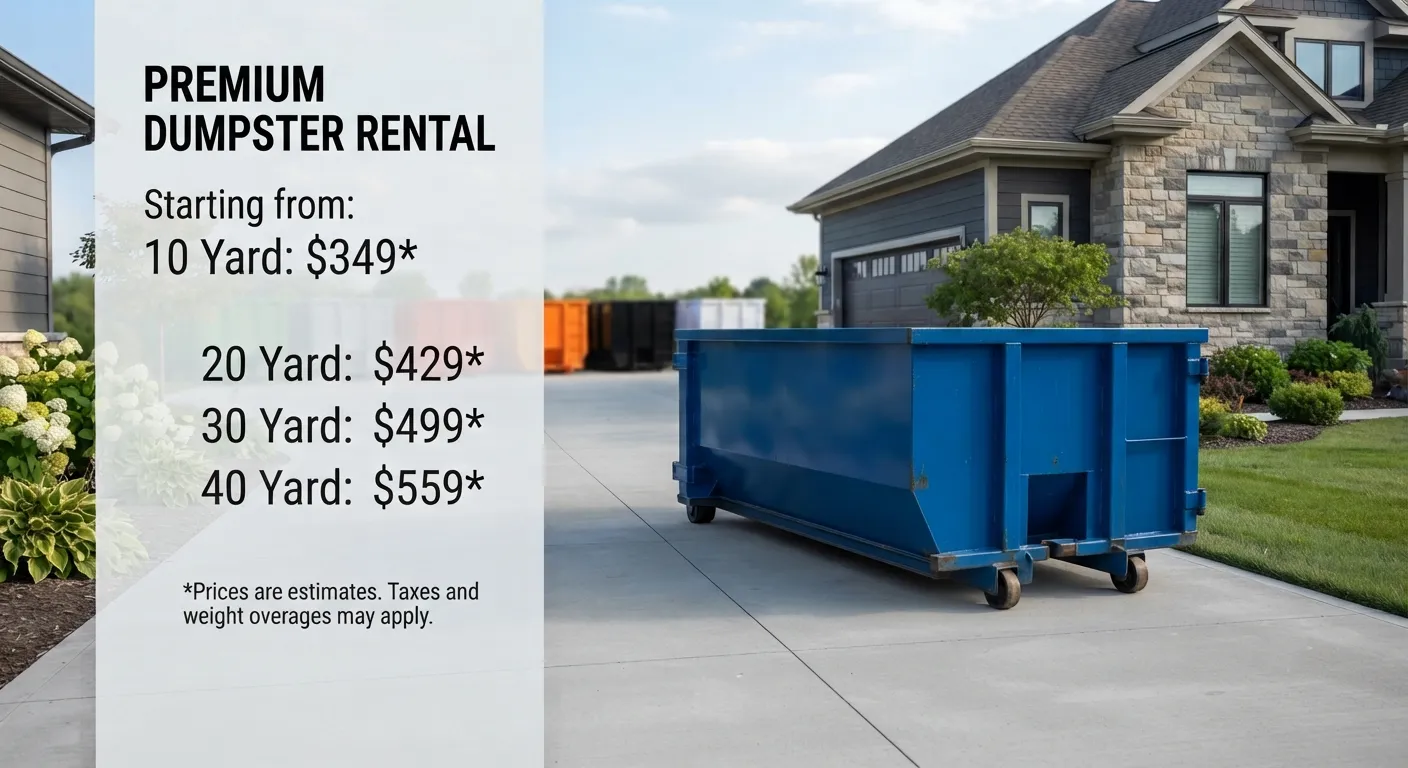 Dumpster Rental Cost in Sparks, NV